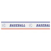 1 1/2″ Baseball Sport Neck Ribbon with Snap Clip