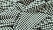 1/4" Hunter Gingham - WHOLESALE FABRIC - 20 Yard Bolt