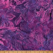 Bali Batik - Cotton Candy Dreams-Large Linear Floral New Years  X2653-598