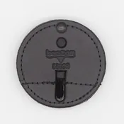 Badge Holder, 3″ Circle with Belt Clip / No Cutout