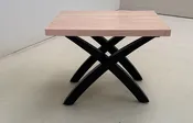 OCT- Metal Base End Table 18 X 26