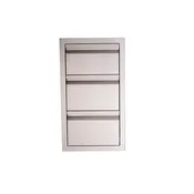 RCS VALIANT SERIES STAINLESS STEEL DOUBLE DRAWER WITH PAPER TOWEL HOLDER  - VTHC1