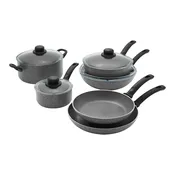 BALLARINI Asti 10-pc, Aluminum, Pots And Pans Set