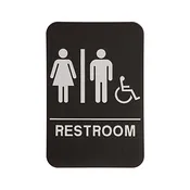 ADA Accessible Unisex Restroom Sign