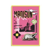 90's Madison Postcard