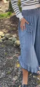 CHAMBRAY BLOOMER PANTS