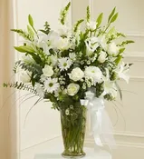Grace & Goodwill Vase Arrangement – White