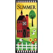 12″ x 30″ Summer Skinny Barn