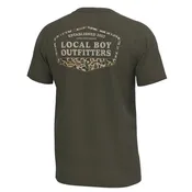 Local Boy Youth Graphic S/S HB Crew-Vintage ESTD Badge
