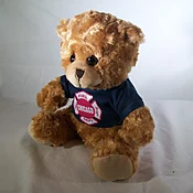 9" Plush Bear with CFD Maltese Tee