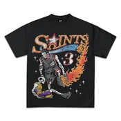 Allen Iverson Saints Graphic T-Shirt