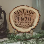 Vintage Natural Wood Log
