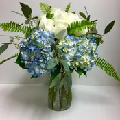White and Blue Just for You