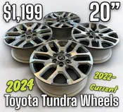 2024 Toyota Tundra 20" Take Off Wheels — Big Boys Toys of the North