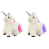 Alpaca Fur Plush 11″ Unicorn