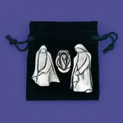 3 Piece Nativity Set With Pouch