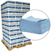 Premium Lint Free Wipes Blue 12x13 #95011 - 70 Cases
