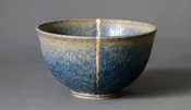 bowl (small/blue) — Kreg McCune Pottery