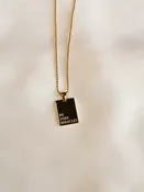 "He Does Miracles" empowerment necklace by mila + stevie — The Secret Ingredient - Indianapolis