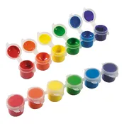 6-Color Rainbow Acrylic Paint Strip (24 Pack)