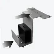 Adjustable Thin Client CPU Holder