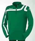 Progressive 1/4 Zip Training Top - Green/White