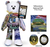 #2 Yellowstone Wyoming National Park Coin bear