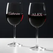 Personalized Wine Glass
