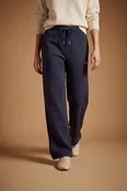 Damenhose aus angerautem Baumwoll-Fleece - Eleonora