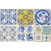 DECOR TRANSFERS® – CASA TILES – 3 SHEETS, 6″X12″