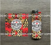 100% Certified Crazy Bitch - Lighter Skinz Wraps
