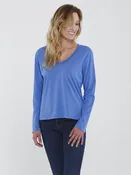 Boxie Tees Long Sleeve V-Neck Tee