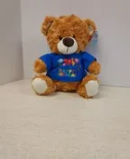 10" BIRTHDAY BEAR BLUE