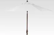 9ft Auto Tilt Umbrella - Canvas Henna
