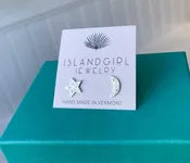 Moon and Star Posts — ISLAND GIRL JEWELRY