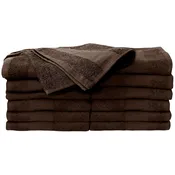 ForPro Premium Bleach Tough Salon Towels Chocolate 12-Count