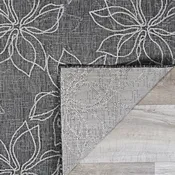 Charm Botanical Ash Indoor/Outdoor Area Rug