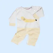 Banana Knitted Romper