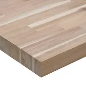 12′ Unfinished Acacia Hardwood Butcher Block Countertop