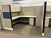 6’x8′ Haworth Premise Cherry Shimmer LVL 1
