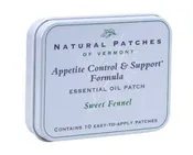 Appetite Control and Support Essential Oil Patch - 10 Pack Tin