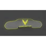 C8 Corvette Emblem Illuminated Windrestrictor Glow Plate