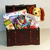 Nostalgia Toy Chest Gift Basket