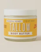 9oz Manuka Honey + Rosehip Tallow Body Butter