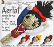 Aerial String Doll Keychain