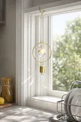 Suyra One Circle Crystal Suncatcher Wind Chime #877