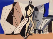 Bather at the Lido