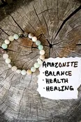 Amazonite Stone Stretch Bracelet