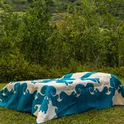 King Quilt - Honu Beached (Turtle)