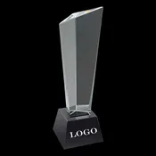 10" Crystal 3D Rising Peak Award